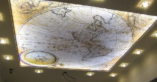 Натяжной потолок с фотопечатью Новотроицк, цена от 6321 руб.